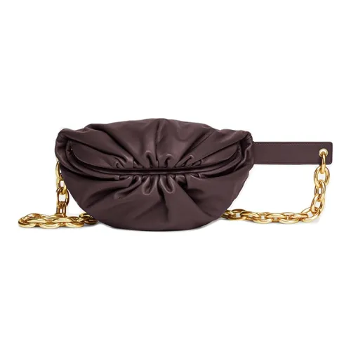 Bottega Veneta POUCH Cloud Сумка Телячья Кожа Клатч Сумка через плечо Сумка на плечо Женская Виноградный Фиолетовый