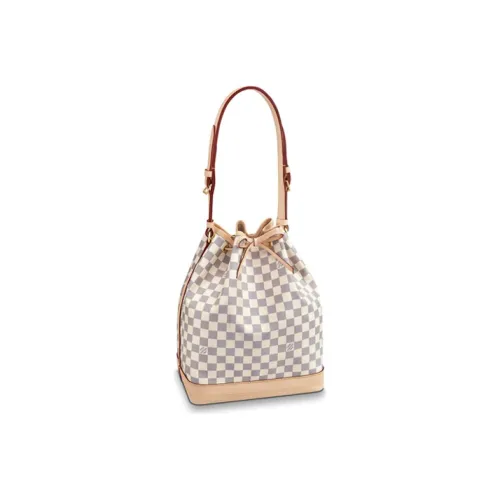 LOUIS VUITTON NOE Canvas Leather Bucket Bag Shoulder Bag Women's Khaki LOUIS VUITTON NOE Холст Кожа Ведро Сумка Плечо Женская Хаки