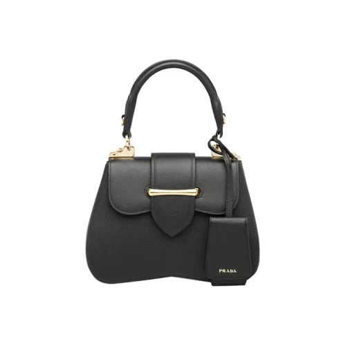 PRADA Сумка Tote из коровьей кожи женская черная