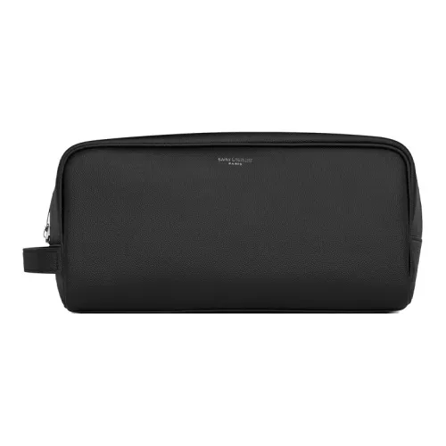 SAINT LAURENT Красота Коробка с тисненым дизайном косметичка мужская черная