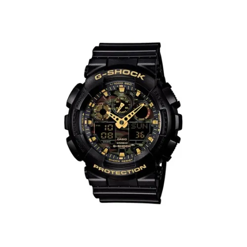 CASIO г Shock Collection Бомба Disposal Expert Кварцевый механизм Смола Ремень Часы Мужские Циферблат Черный