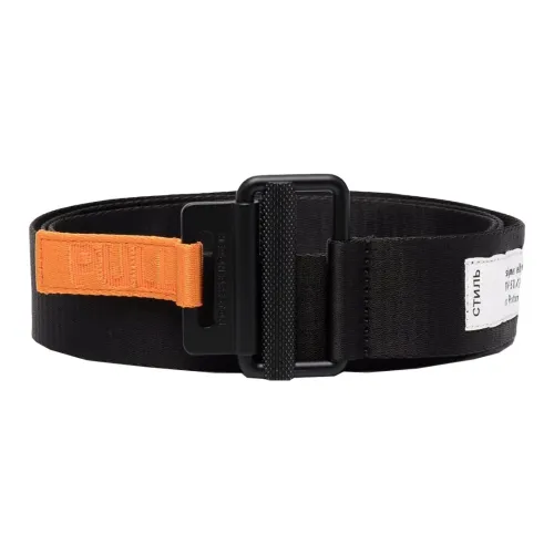 HERON PRESTON Ремни Black Unisex