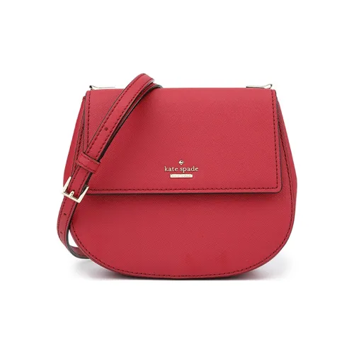 Kate Spade Коровья кожа Свинка Сумка Сумка через плечо Сумка на плечо Женская Розовая Красная