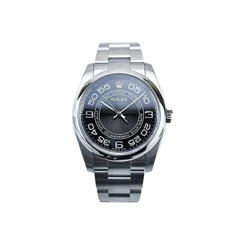 ROLEX Автоматический Механический Часы Мужские Oyster Perpetual 36 мм Черные