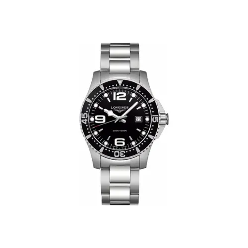 LONGINES Quartz Механизм Мужские часы Comcast Diving Collection 39мм*39мм*10мм Черные