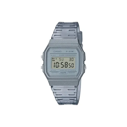 CASIO DIGITAL Collection Кварцевый механизм блок смола ремешок мужские часы серый циферблат