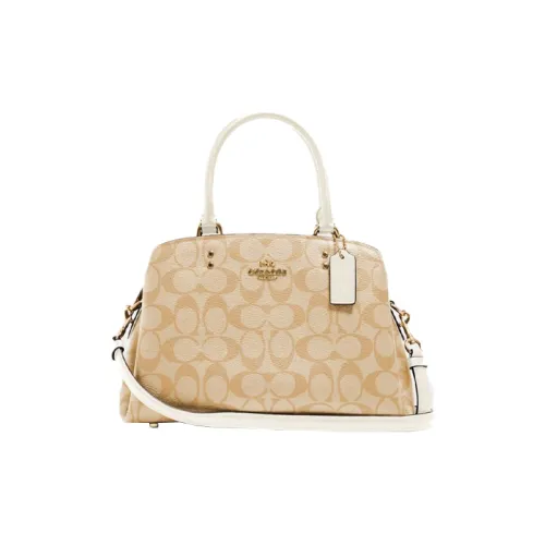 COACH Lillie Холст с покрытием и гладкая кожа Сумка сумка через плечо сумка через плечо Стандартная Женская