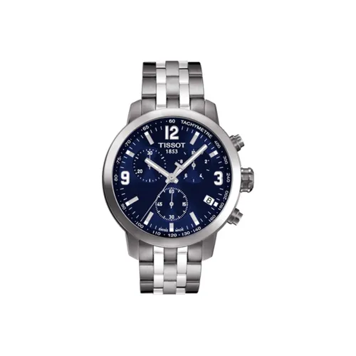 TISSOT Quartz Механизм Мужские Часы Junchi 200 Series 41 мм Синий