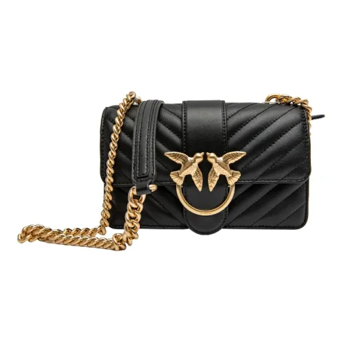 PINKO Quilt Овчина Сумка с цепочкой Bird Сумка Swallow Сумка Сумки через плечо Сумка через плечо Женская