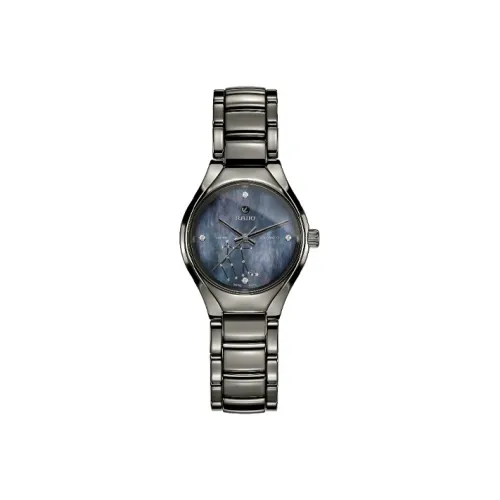 RADO Realme Collection Автоматический Механический Механизм Женские Часы 30MM Синий Циферблат Керамические Оправа Керамический Ремешок