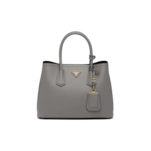 PRADA Saffiano Кожа Сумка Сумка через плечо Сумка через плечо Женская Мраморно-серый