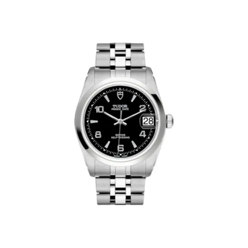 TUDOR Автоматический Механический Механизм Мужские Часы Prince and Princess Collection 34 мм Черные