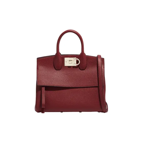 FERRAGAMO Studio Корова Кожа Сумка Средний Женский Красный