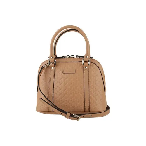 GUCCI Сумка из коровьей кожи купольная сумка сумка через плечо маленькая сумка женский телесный цвет