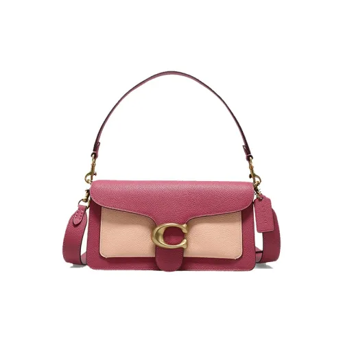 COACH Tabby Коровья кожа GOD OF Вино Сумка Сумка через плечо Сумка Обычный Женские