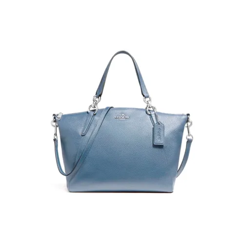 COACH Kelsey Кожа Сумка Женская Серый Синий