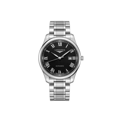 Longines Master Collection Автоматический Механический Часы Мужские 42 мм Черный Циферблат