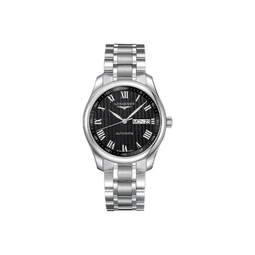 Longines Master Collection Автоматический Механический Механизм Мужские Часы 38,5 мм Черный Циферблат
