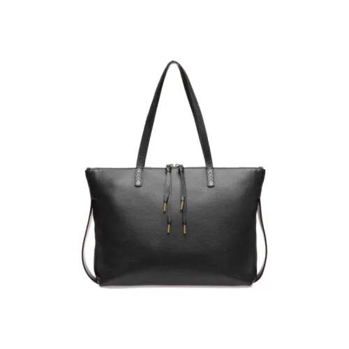 BALLY Коровья кожа Тоут Сумка Женская Черная