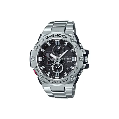 Г SHOCK Солнечный Кварцевый Механизм Мужские Часы 58,1мм*53,8мм Черный