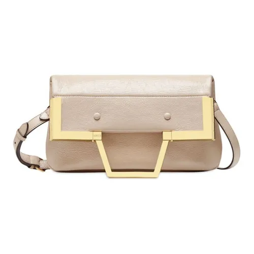 FENDI Овчина Тоут Сумка Сумка через плечо Сумка через плечо Маленькая Женская Светло-розовая