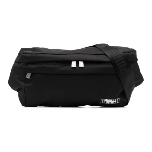 PUMA Maison Kitsune Коллаборация Полиэстер Sling Сумка Сумка через плечо Бананка Обычный Унисекс Черный