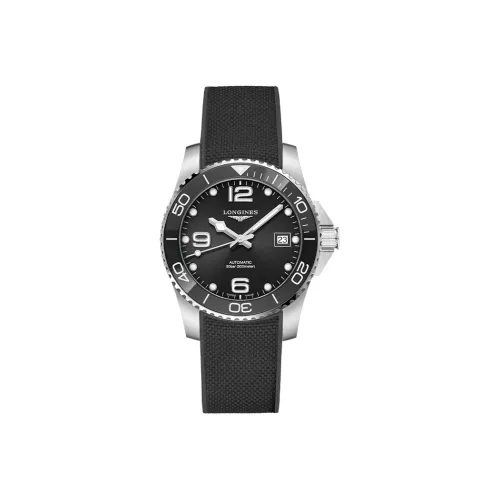 LONGINES Автоматический Механический Механизм Мужские Часы Comcast Diving Collection 39 мм Черные