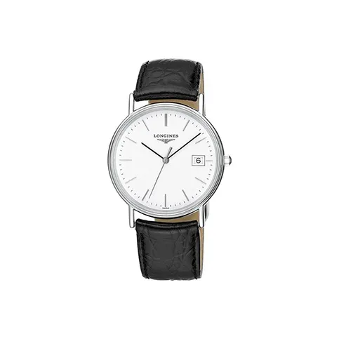 LONGINES Lvya Collection Автоматический Механический Механизм Унисекс Часы 35 мм Белый Циферблат Корпус из Нержавеющей Стали