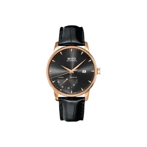 MIDO Baroncelli Автоматический Механический Механизм Мужские Часы Часы 42 мм Черный Циферблат