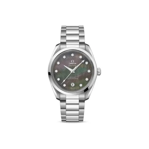 OMEGA AQUA TERRA 150 метров Автоматический Механический Механизм Женские Часы 38 мм Серый Циферблат