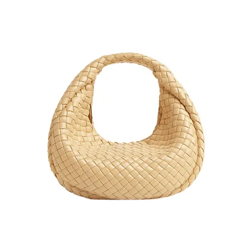 Bottega Veneta Овчина Одно плечо Сумка Мини Женская Бежевый Porridge Цвет