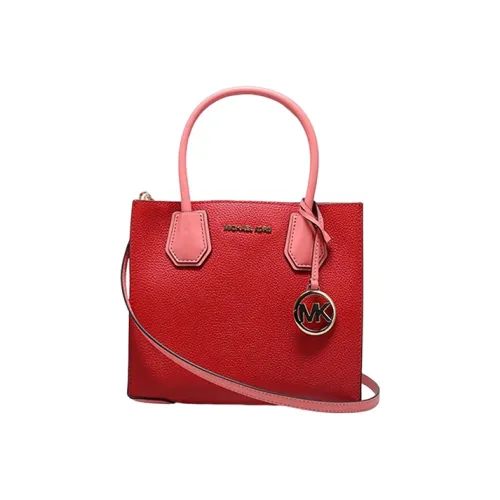 MICHAEL KORS Mercer Кожа Сумка Сумка через плечо Маленькая Женская Темно-красный Арбузный Красный