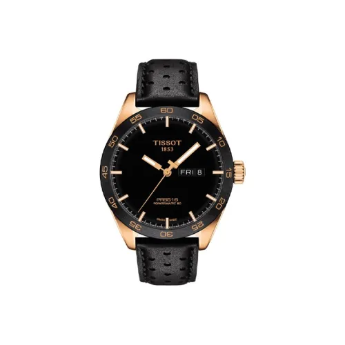 Tissot PRS Collection Автоматический Механический Механизм Мужские Часы Часы 42 мм Черный Циферблат