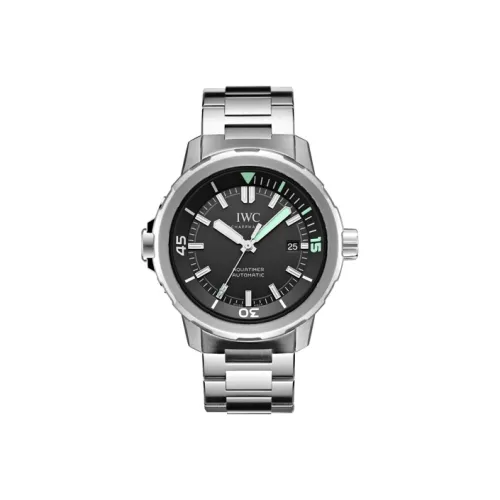 IWC Автоматический Механический Мужской Часы Ocean Time Series 42 мм Черные