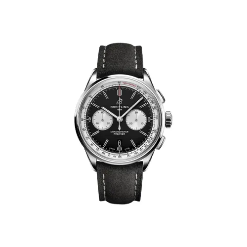 BREITLING Автоматический Механический Часы Мужские из коллекции Jade Elegant, 42 мм, Черный