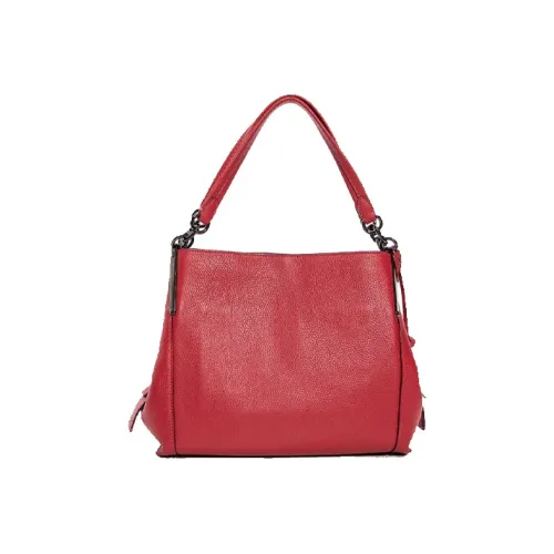 COACH DALTON Кожа Сумка Женская Красная