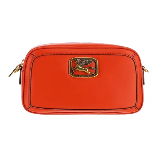 ETRO Pegaso Кожа Сумка через плечо Женская Красная