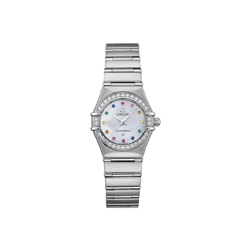 OMEGA Quartz Механизм Женские Constellation Series Constellation Watch Часы 23 мм Белые
