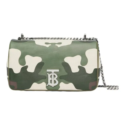 Burberry Lola Сумка Хлопок Холст с Печатью Сумка через плечо Сумка на плечо Женская Камуфляж