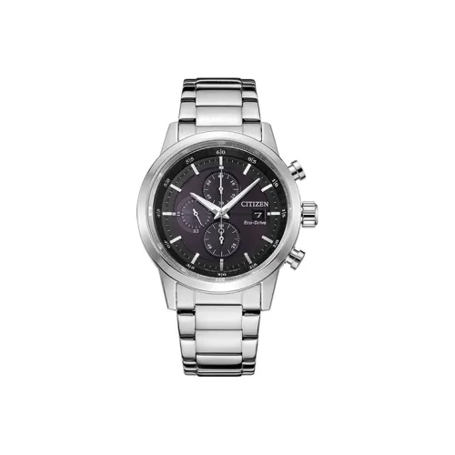 CITIZEN Световой Кварцевый Механизм Мужские Часы Drive Collection 43 мм Черные