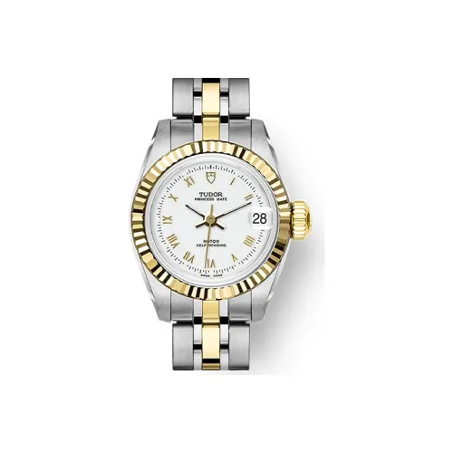 TUDOR Автоматический Механический Движение Женские Часы Prince and Princess Collection 22 мм Белый