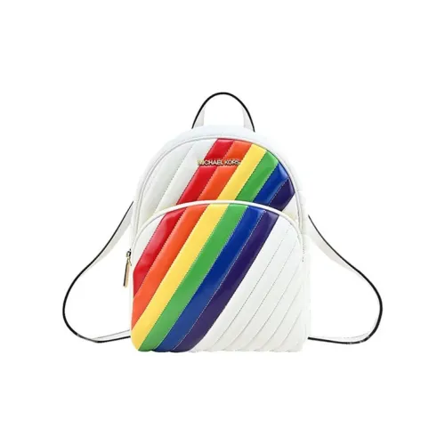 MICHAEL KORS MICHAEL KORS Коллекция сумок Abbey Рюкзак из кожи Средний Женский Радужный