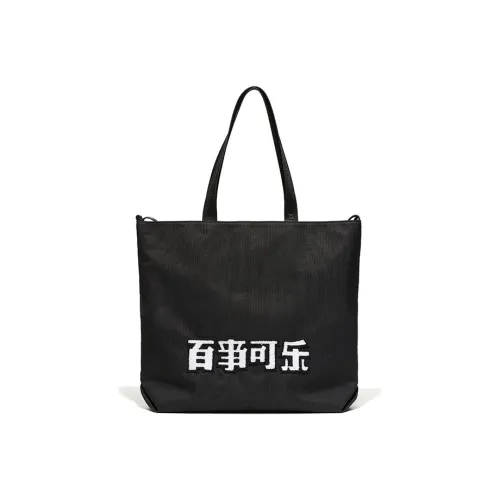 Pepsi Вышивка Сумка-тоут Сумка для покупок Сумка через плечо Сумка обычная унисекс Полночный черный