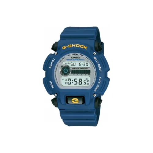 CASIO G SHOCK Collection Кварцевый механизм Смольный ремешок Часы Мужские Синий циферблат