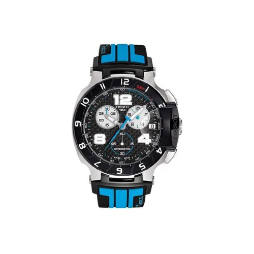 TISSOT MotoGP Collection Кварцевый механизм Мужские часы Часы 50,26 мм 50,26 мм Черный циферблат T048,417.27,207.00