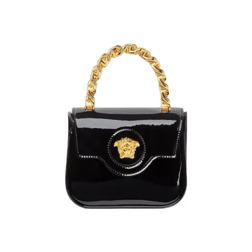 VERSACE Сумка через плечо из кожи сумка на плечо женская черная