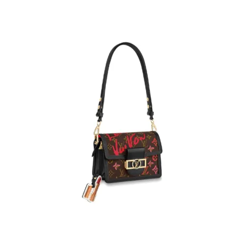 LOUIS VUITTON Fall in Love Коровья кожа Ручная сумка через плечо сумка на плечо Женская Коричневая