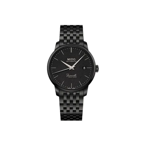 Mido Автоматический Механический Механизм Мужские Часы Baroncelli 39 мм Черные