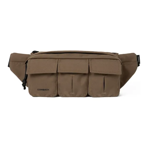 COMBACK Полиамид Слинг-Сумка Пояс Сумка Маленькая Унисекс Темный Хаки