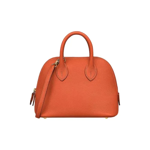 HERMES Bolide Кожа Evercolor Сумка для боулинга Сумка Мини Женские Румяна Розовый Azalee Румяно-розовый Truckee Розовый